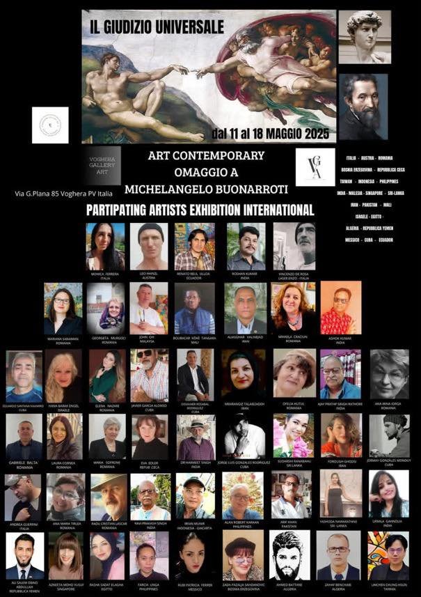 International Group Art Exhibition – Voghera Gallery, Italy (2025)